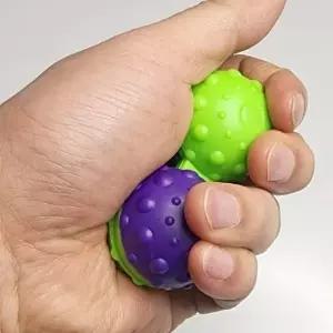 손 지압 볼 마사지 회전형 손바닥 지압기 심신 안정 비누볼 마사지기