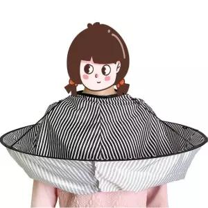 학생미용가운 헤어 학생 집에서도 청소걱정없는 파마가운 맞춤형 (WFKJIC1)