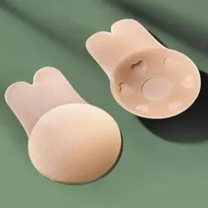 누드 브라 실리콘 흡착 통풍 오프숄더 뽕브라 패드 WFLQNJ2
