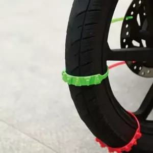 겨울철 오토바이 타이어 체인 스노우 안전 케이블타이 (WFKJJBF)