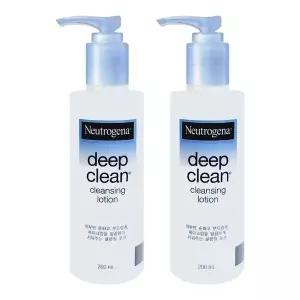 고품질 뉴트로지나 딥클린 클렌징 로션 200ml X 2개 (WFKJZGB)
