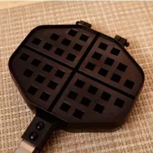 미니 양면 와플팬 가스렌지용 와플 기계 경량 주방용 다용도 (WFKIPGU)