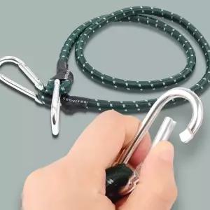 캠핑 자전거 비너형 1m 밧줄 비너고리줄바 탄 (WFKJXKG)