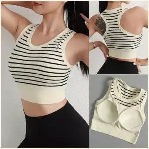 브라캡나시 요가 노와이어 브라탑 크롭 브라렛 캐미솔
