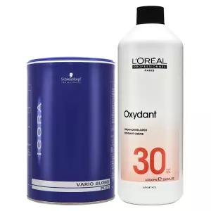 [슈바츠코프] 이고라 바리오 블론드 플러스 450g+로레알 9 산화제 1000ml