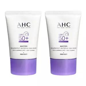 2025년 최신상 AHC 마스터즈 멜라프로텍트 워터풀 선크림 40ml 2개
