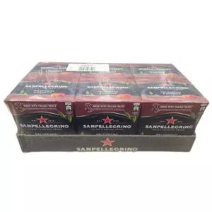 산펠레그리노 멜로그라노 아란시아타 오렌지석류 과즙 스파클링 330ml x 24입