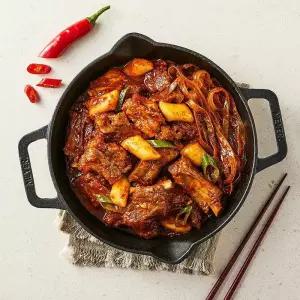 그리팅 제주 마늘 매운등갈비찜 950g 집밥 반찬 생일 홈파티 부모님 식사