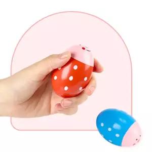 아기연주놀이 부드러운소리 에그쉐이커 악기장난감 연습용 집 어린이집 유치원생 아동