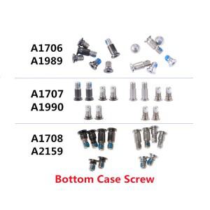 스페이스 그레이 실버 A1706 맥북 호환 프로 15인치 하단 케이스 나사 세트 년 년형