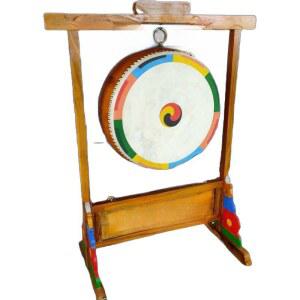 단청북 전통 북 난타 판소리 사물 국악기 대북 난타북 나무 대취타