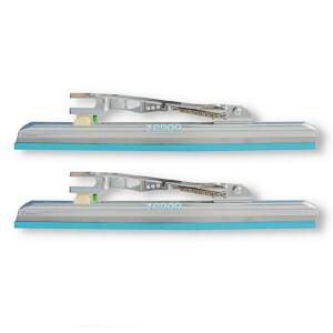 1쌍 숏트랙 스피드 스케이팅 아이스 블레이드 62-64도 메이플 인라인 롤러 슈즈 380 410 Q03