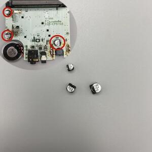 Gameboy COLOR GBC용 커패시터