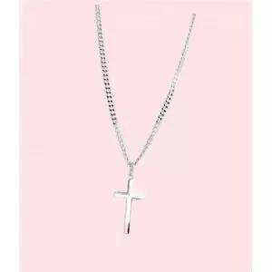 글로리아덴 남여공용 써지컬스틸 심플 십자가 목걸이 네크리스 악세서리 GHMN 411 3886206