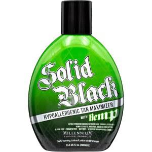 밀레니엄 태닝 대마씨추출물씨추출물씨추출물 실내외 다크 로션을 사용한 견고한 블랙 저 극대화 13온스