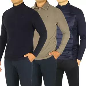 겨울 남성 기능성 티셔츠 기모티 목폴라 아웃도어 등산복 작업복 긴팔 집업티