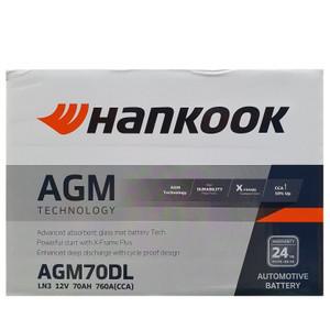 QM3배터리 AGM70DL ISG(스탑엔고) 적용