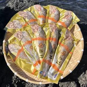 푸르디 제주 추자도 손질 반건조 참조기 10미 (500g x 2팩)