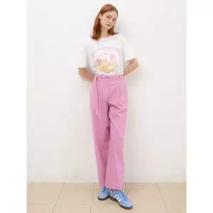 [올리브데올리브](광주신세계)벨티드 뒷밴딩 팬츠 OW4SL218