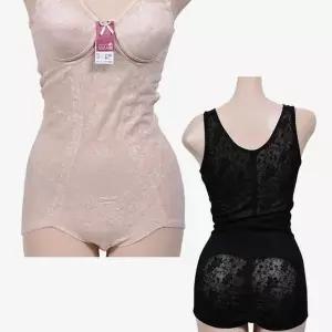 [오노마] ONM 플라워 레이스 이중보정 인견 B컵 노몰드 올인원 (S9718846)