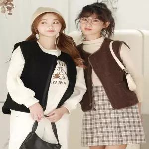 [오노마] ONM 부드러운 양털조끼 뽀글이조끼 양털  겨 (S12073293)