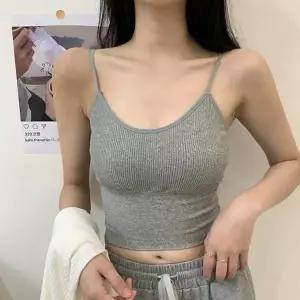 [오노마] ONM 여성 크롭 캡내장 끈나시 1P 캡나시 브라캡 이너나시 (S10525137)