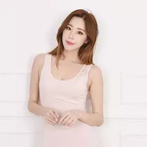 [오노마] ONM 베이직 민자런닝 여성 인견런닝 속나시 메리야스 (S10586899)