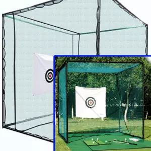 골프 대형 개인 연습용품 장 스윙네 그물망 매트 실내외 비거리향상하는 3x3 캐디기구 팝업 샷 사각 표적