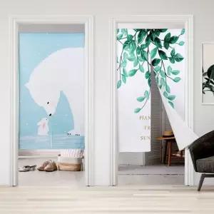 바란스 가림막커튼 창문가리개 주방 현관 중문 베란다