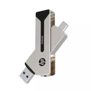 HP 911 Pro 초소형 외장 SSD USB3.2 256GB 스윙형 OTG Type C + A