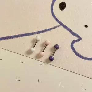 [셀러허브]여자 미니멀리즘 컬러볼 써지컬 피어싱 (S18994778)