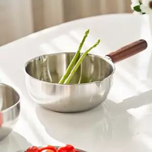 제이비홈 우디 IH 스텐 멀티팟 편수냄비 20cm