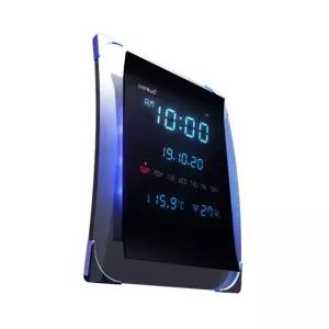 국산   디지털벽시계 프리미엄 EWA 블루