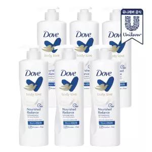 도브 바디러브 바디로션 너리쉬드 라디언스 400ml 6개