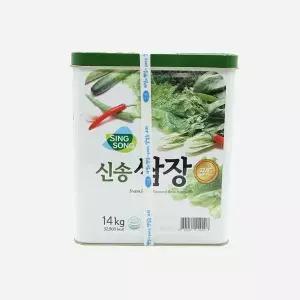 고품질 신송 쌈장 골드 말통 14kg (WFGPX67)