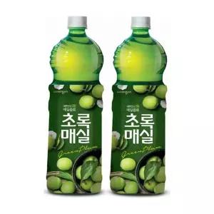 웅진 초록매실 1.5L 12펫