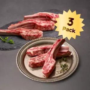 윤남노 pick  숄더랙 양갈비 250g 3팩 + 시즈닝 3종 1세트