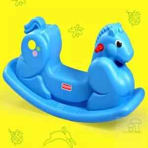 HM 흔들 말타기 파랑 성장발육 실내놀이기구 타는장난감 탑승완구 흔들목마 아기흔들말 애기흔들말