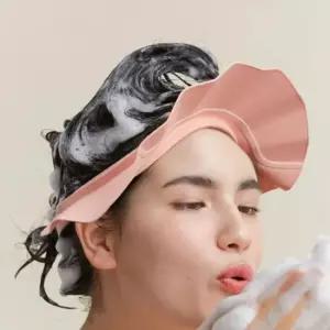 목욕 샤워캡 샴푸 성인용 헤어캡 귀 보호 샴푸캡 목욕보조 목욕보조용 환자샴푸