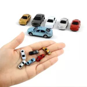 미니어쳐 자동차 디오라마 승용차 세단 모형 다이캐스트 1:150 100개