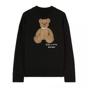 팜엔젤스 베어 그래픽 텍스트 프린트 크루넥 맨투맨 PMBA026F24FLE011 1060