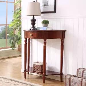 반원 콘솔 미니 유럽식 반달 인테리어용 복도 선반 장식장