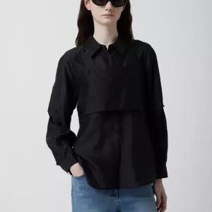 [롯데백화점]쥬크 오버핏 시스루 블라우스  뷔스티에  Z253MSC001