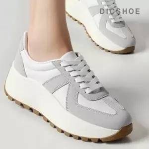 딕슈 여성 키높이 통굽 독일군 어글리 스니커즈 운동화 6.5cm SKWS244