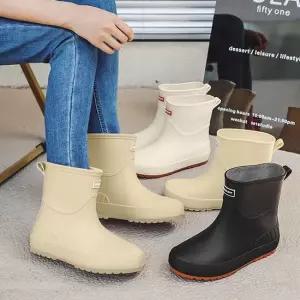 레인부츠 장화 미들 데일리 워커 첼시레인부츠 미들레인부츠 장마철 장마 편한장화