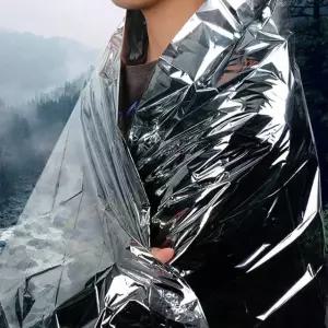 재난용 은박 담요 비상용 캠핑용 보온텐트 (WFK84B6)