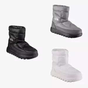 노스페이스 여성 패딩부츠 여자겨울신발 패딩신발 숏부츠
