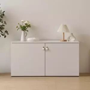 우아미가구 고서 2단 거실장 1200