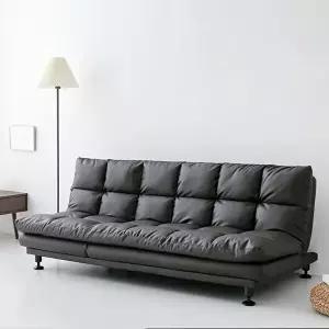 [마켓비]가죽 3인용 소파베드 거실 침실 접이식 소파 확장형-WFHB14Z