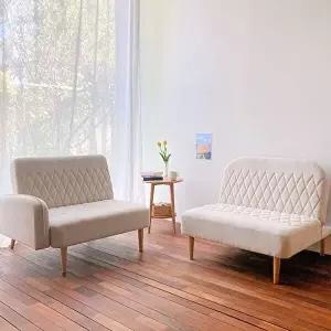 [마켓비]3인용 소파 거실 소파베드 메모리폼 북유럽 모듈형-WFHB1FT